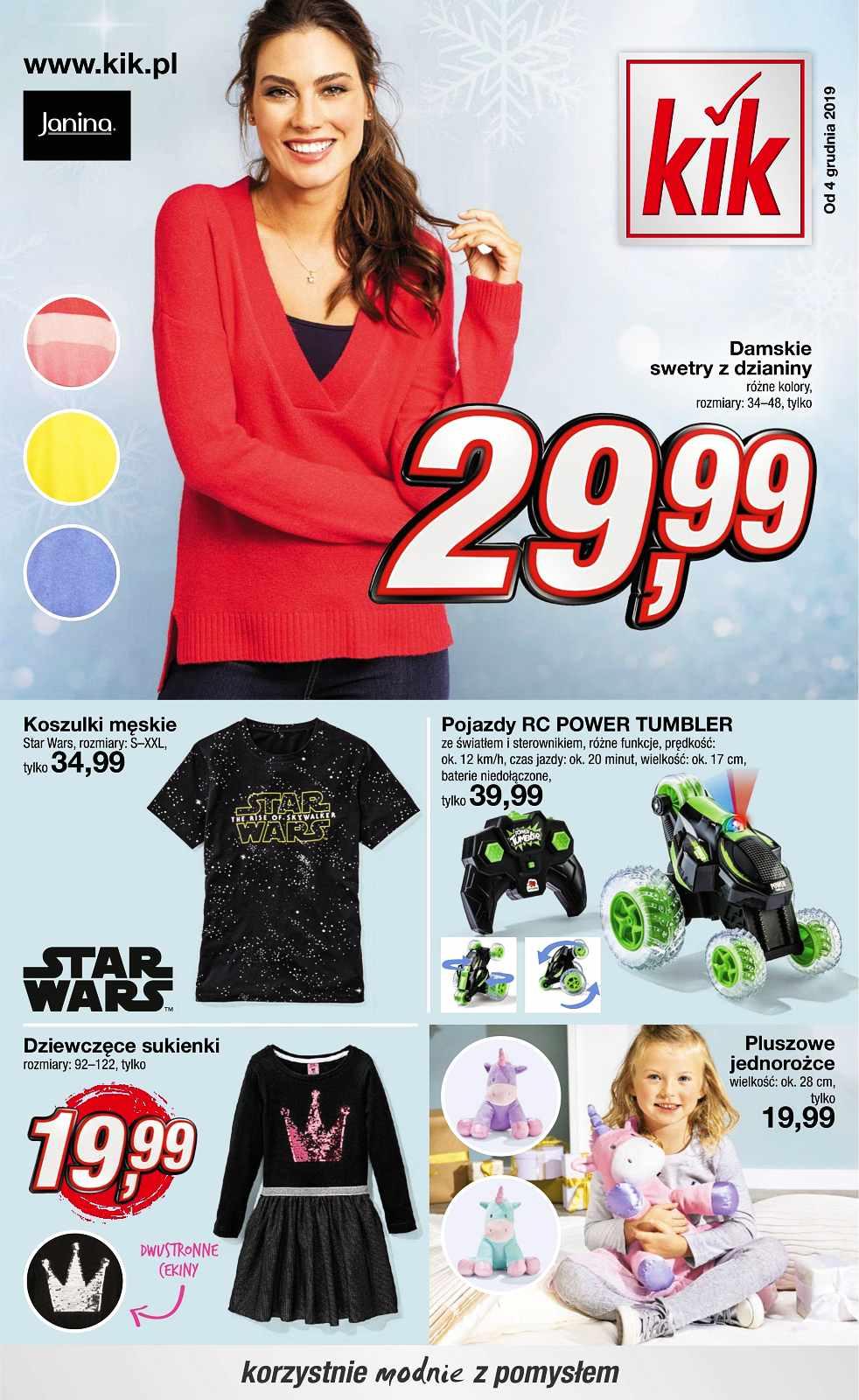 Gazetka promocyjna KiK str. 1