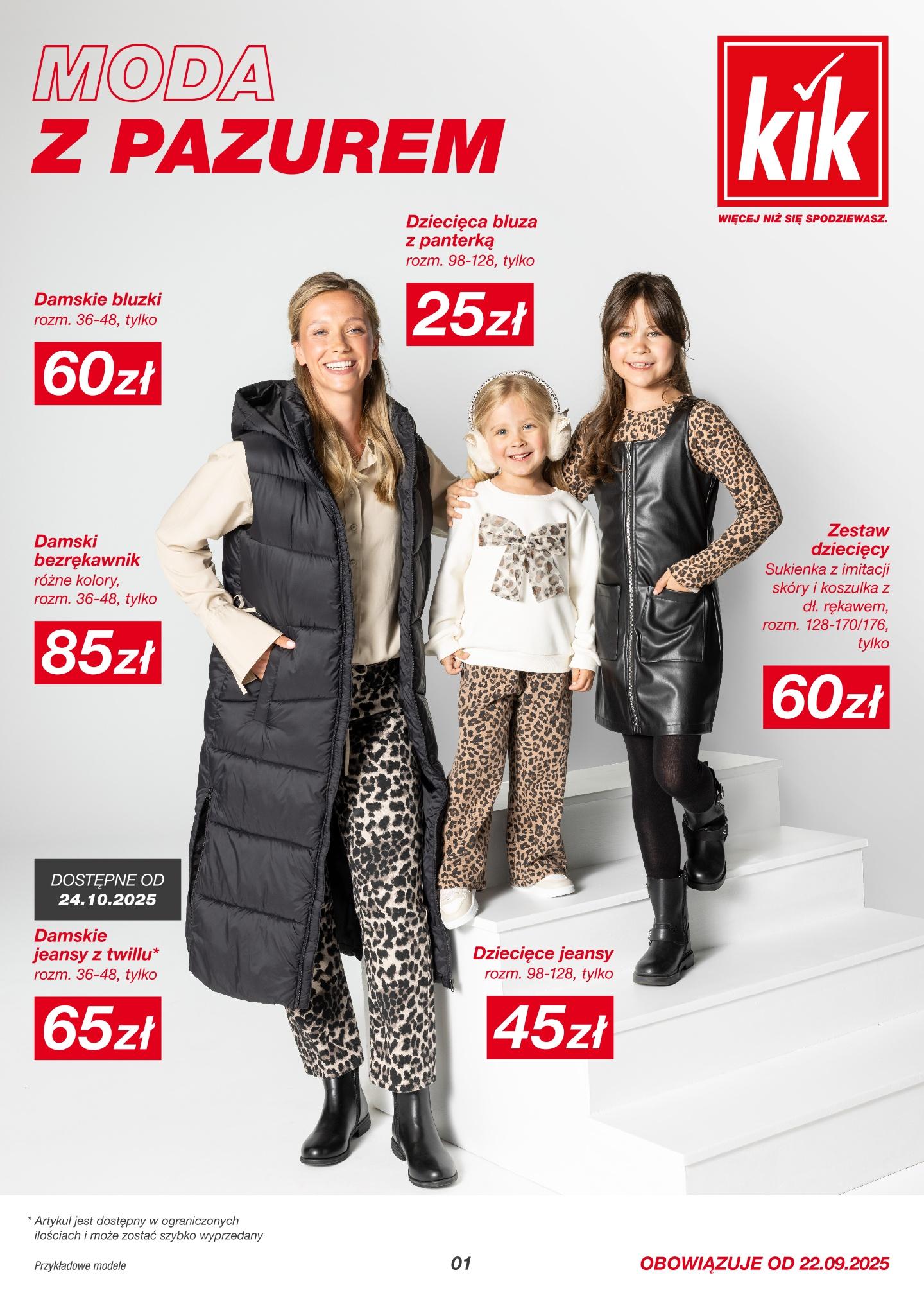 Gazetka promocyjna KiK str. 1