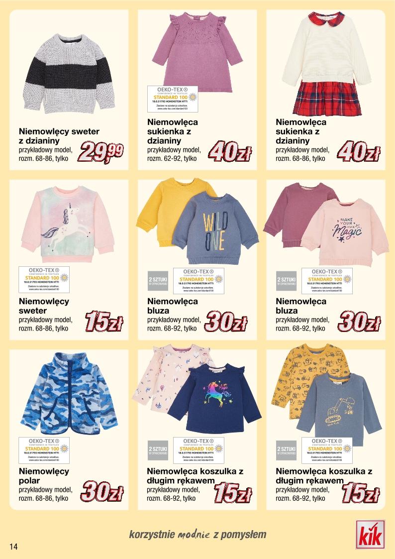 Gazetka promocyjna KiK str. 14