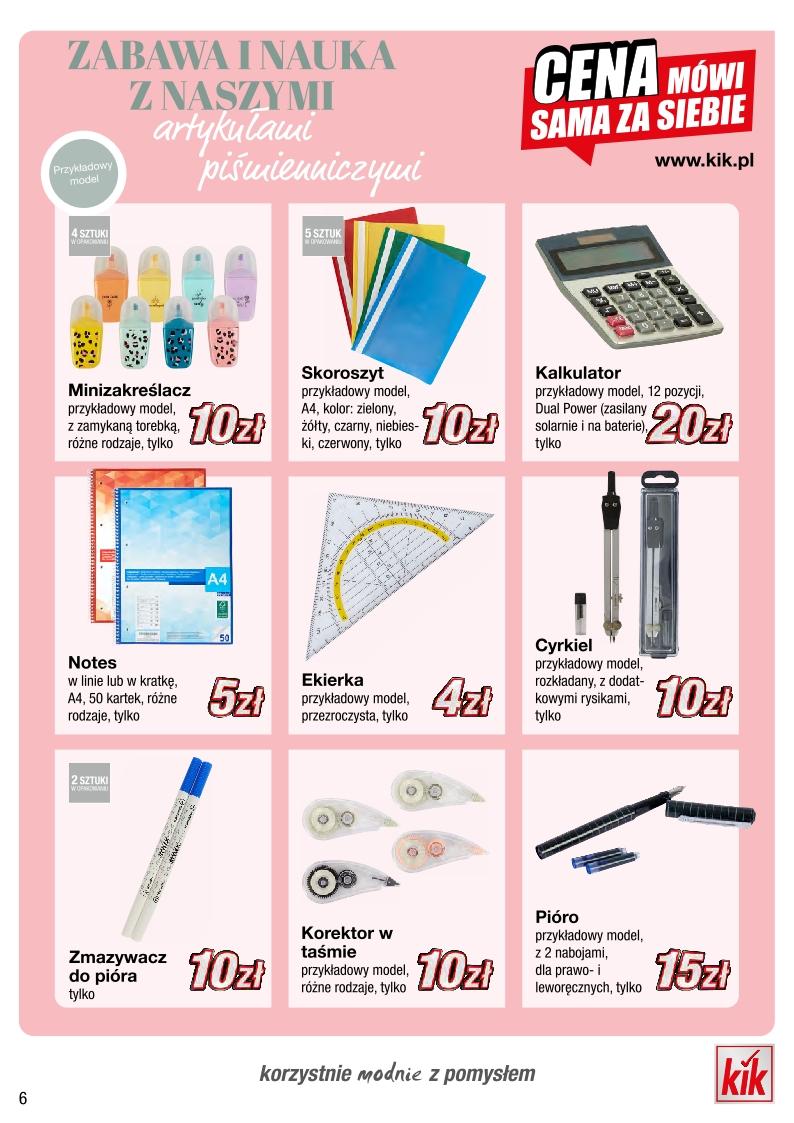 Gazetka promocyjna KiK str. 6