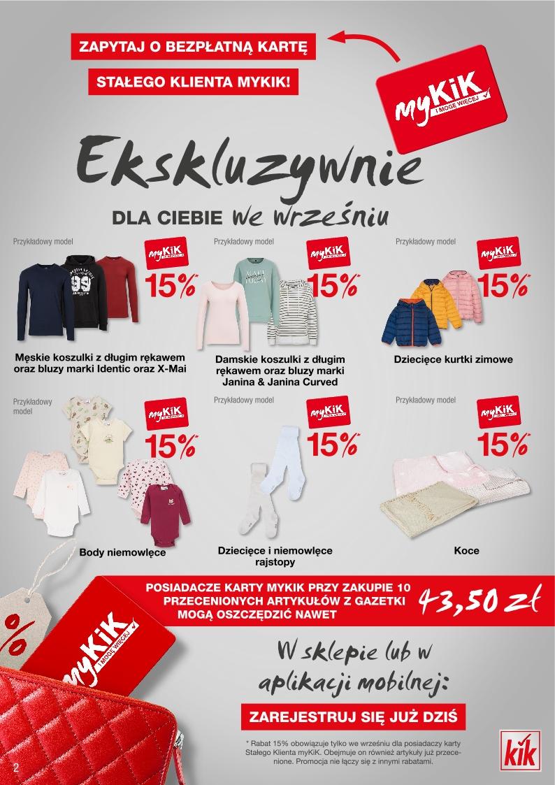 Gazetka promocyjna KiK str. 2