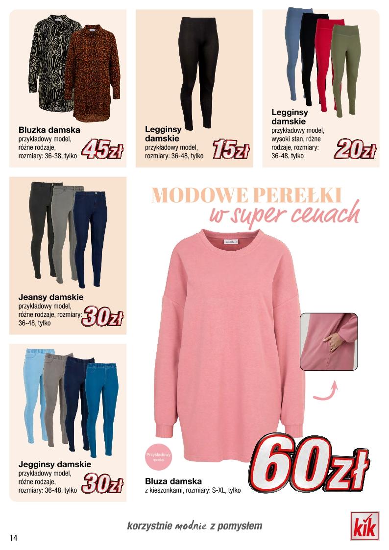 Gazetka promocyjna KiK str. 14