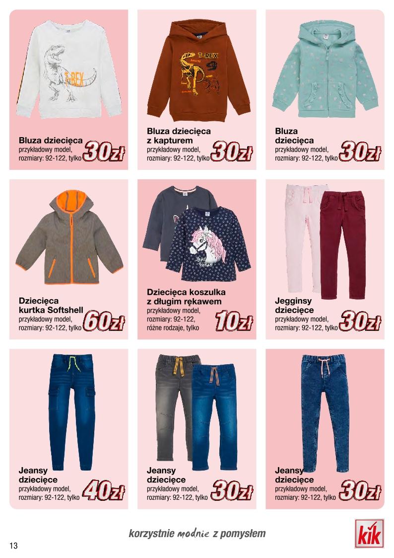 Gazetka promocyjna KiK str. 13