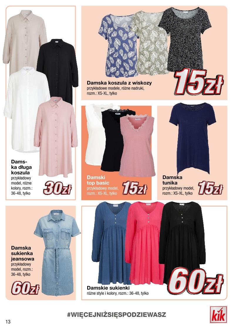 Gazetka promocyjna KiK str. 13