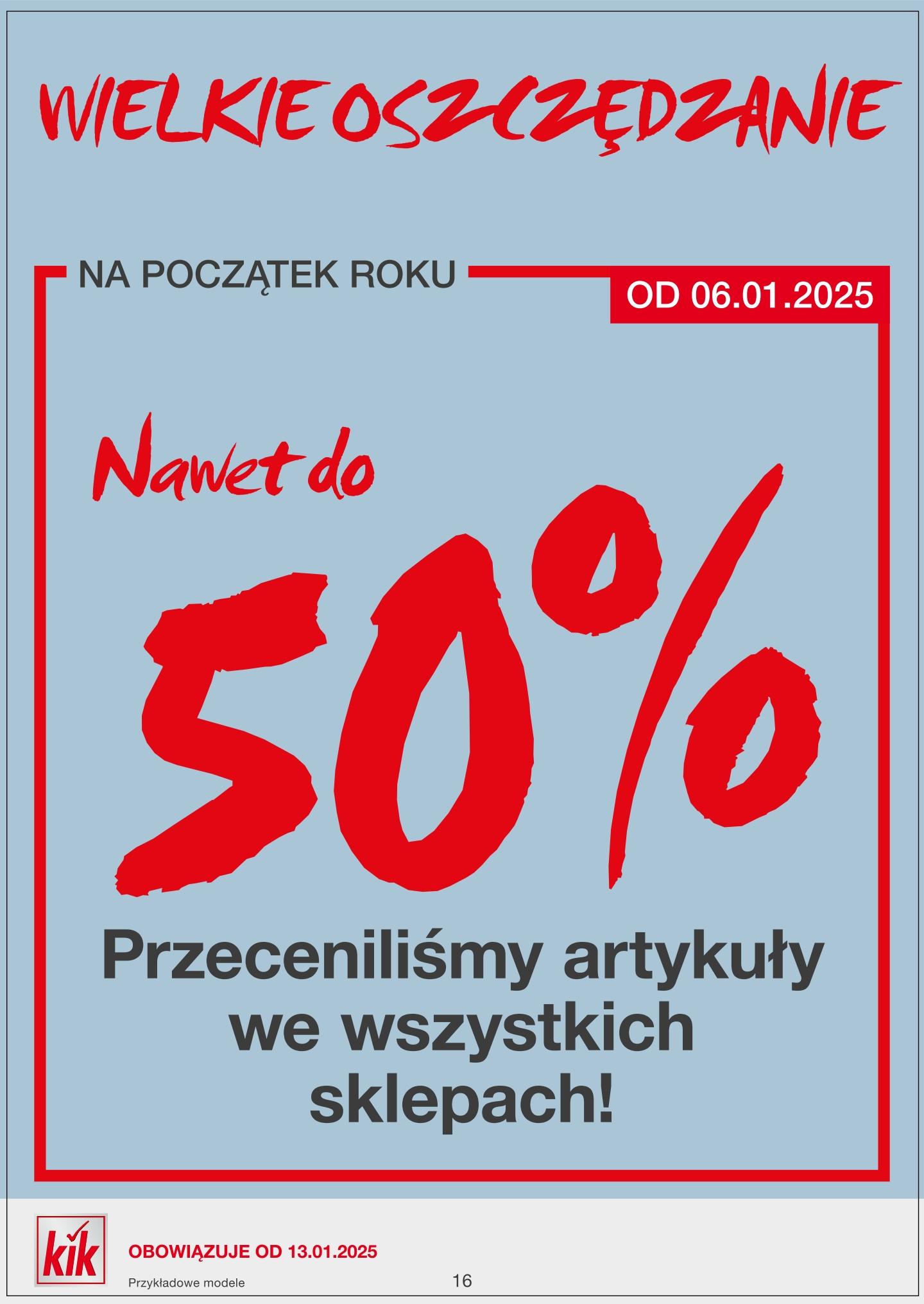 Gazetka promocyjna KiK str. 16