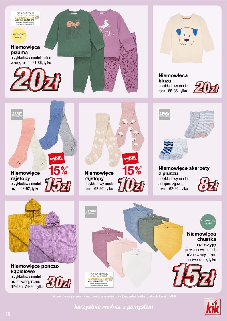 Gazetka promocyjna KiK str. 15
