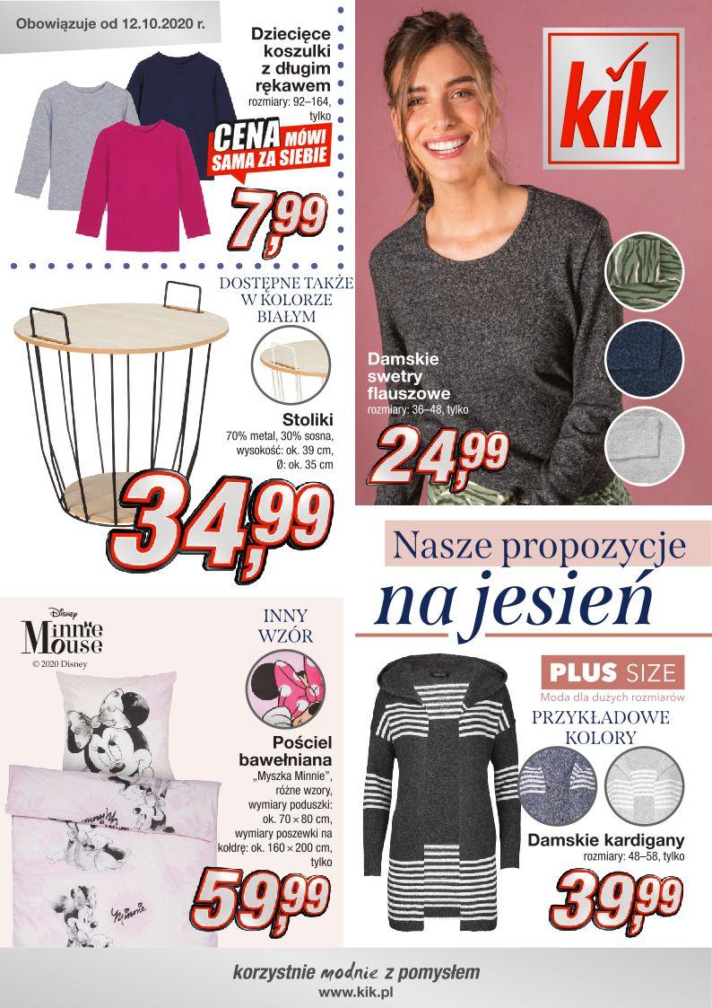 Gazetka promocyjna KiK str. 1