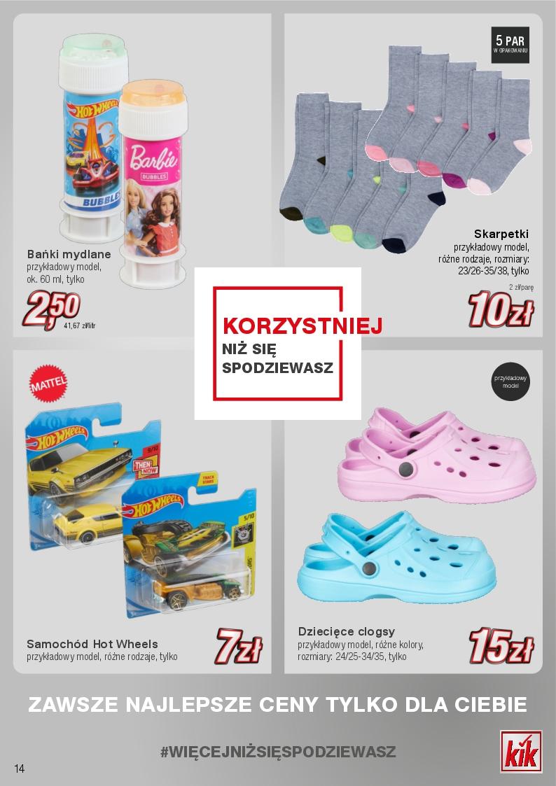 Gazetka promocyjna KiK str. 14