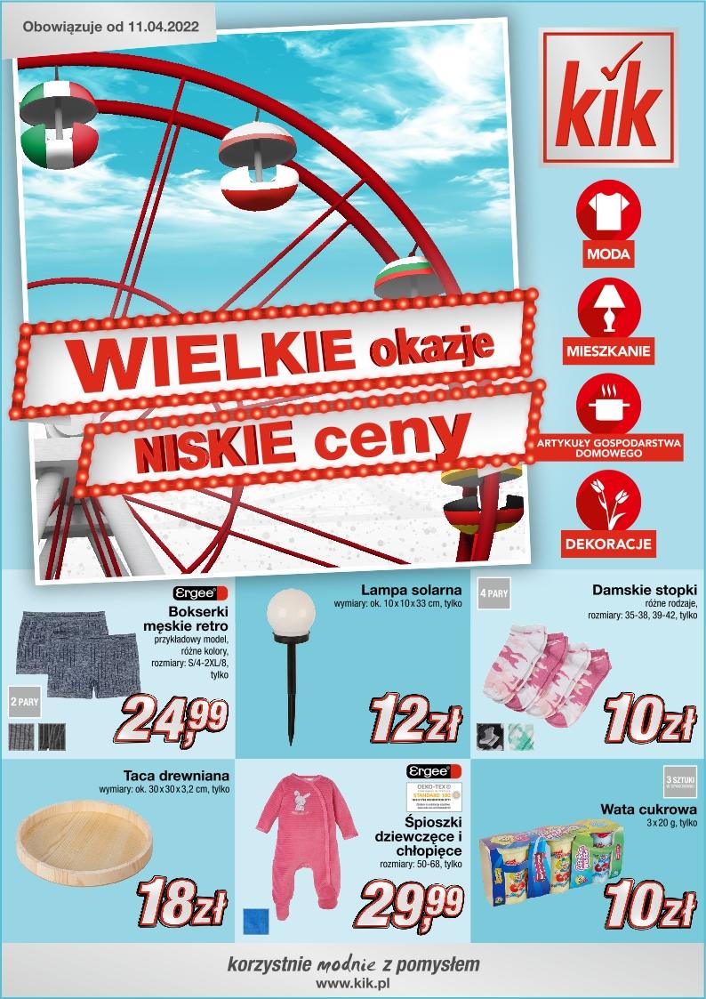 Gazetka promocyjna KiK str. 1