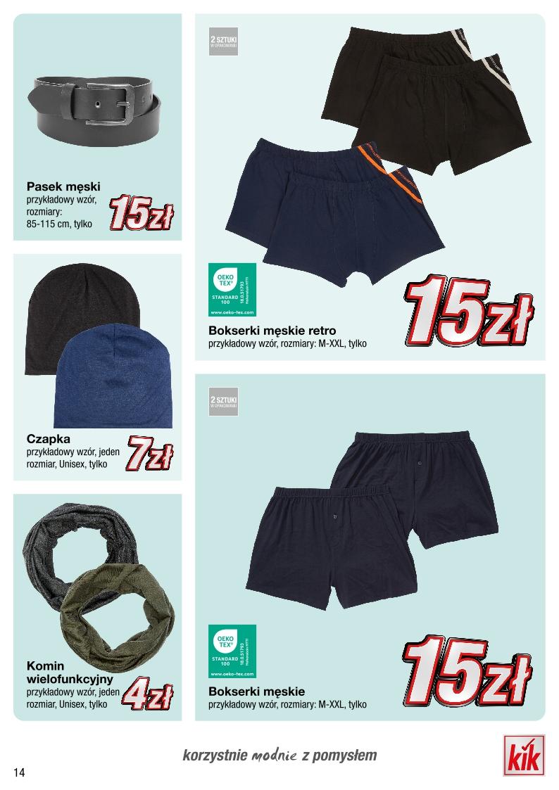 Gazetka promocyjna KiK str. 14