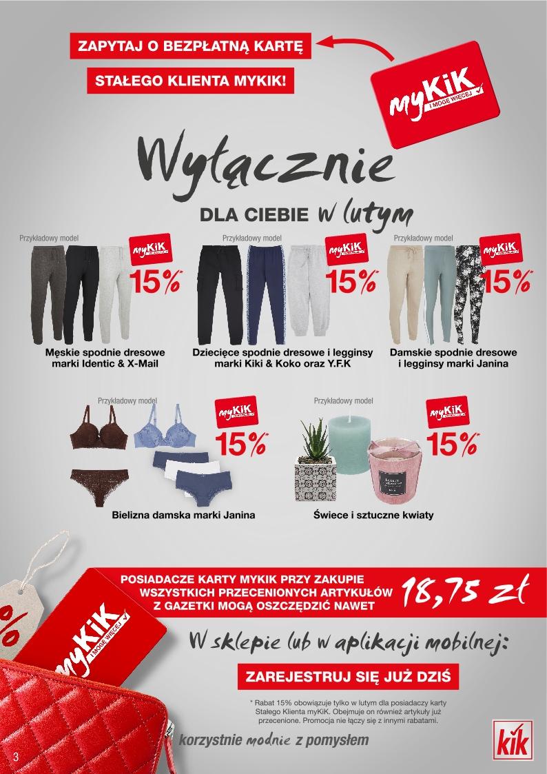 Gazetka promocyjna KiK str. 3