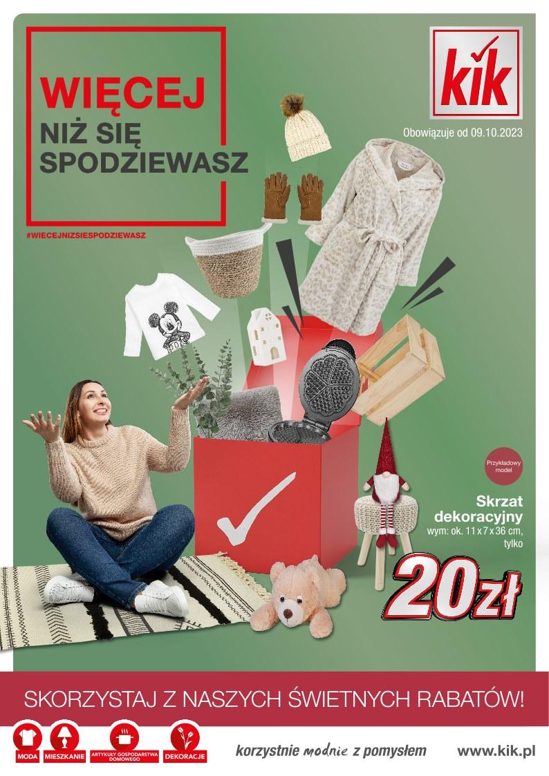 Gazetka promocyjna KiK str. 1