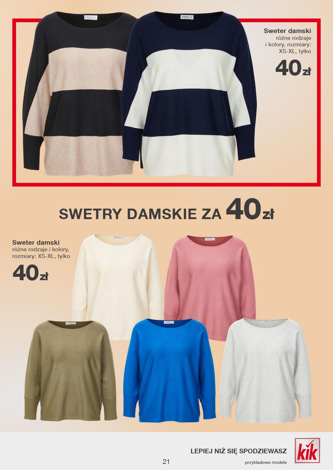 Gazetka promocyjna KiK str. 21