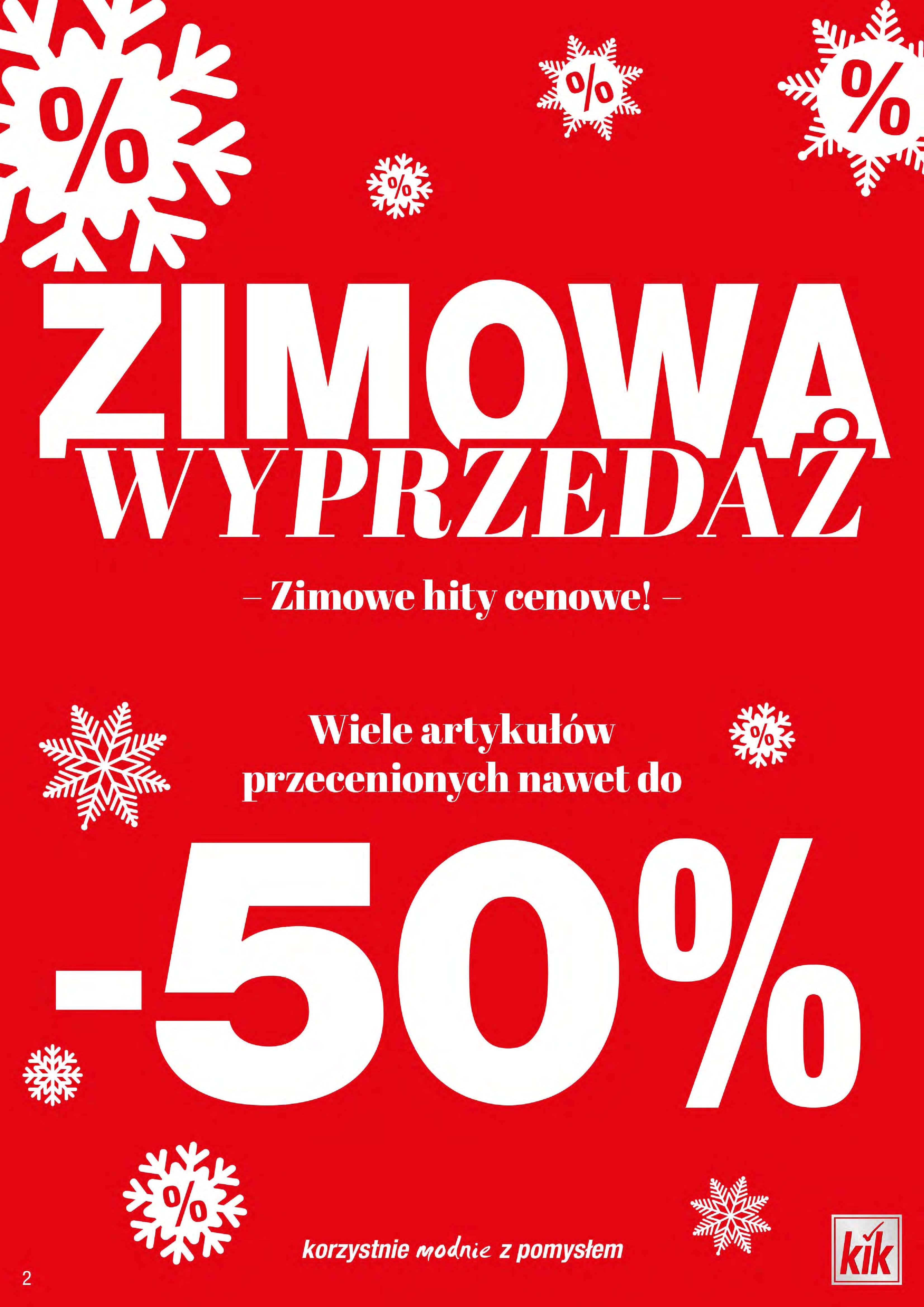 Gazetka promocyjna KiK str. 2