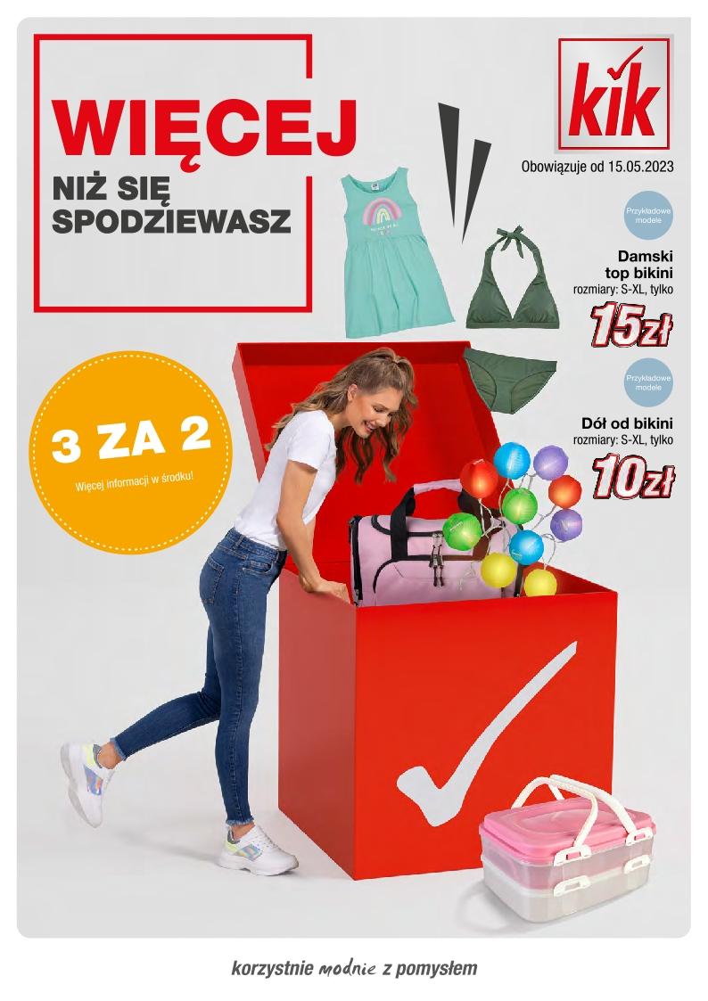 Gazetka promocyjna KiK str. 1