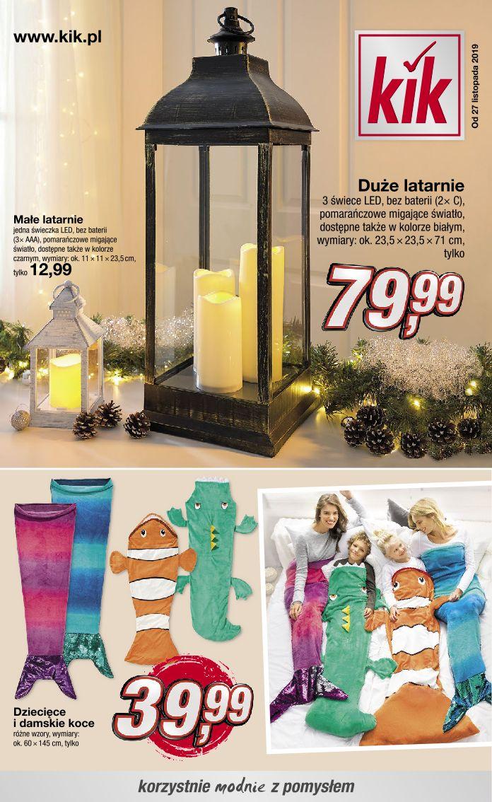 Gazetka promocyjna KiK str. 1