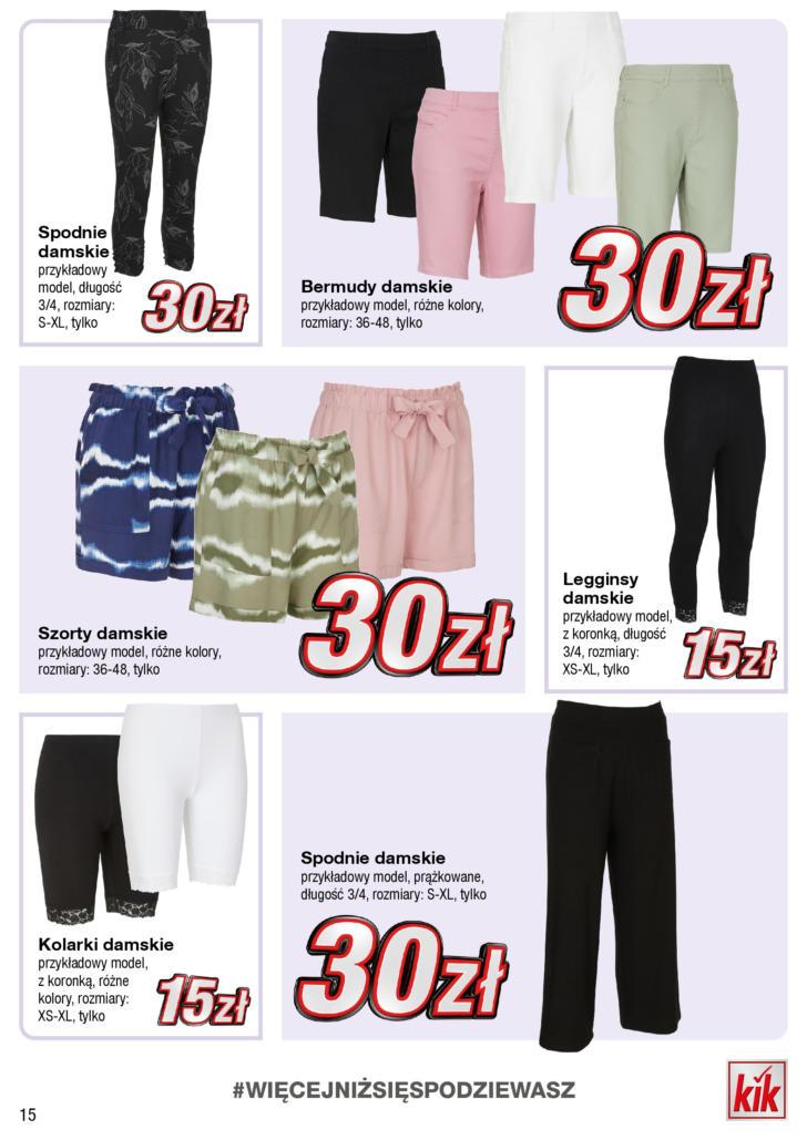 Gazetka promocyjna KiK str. 15