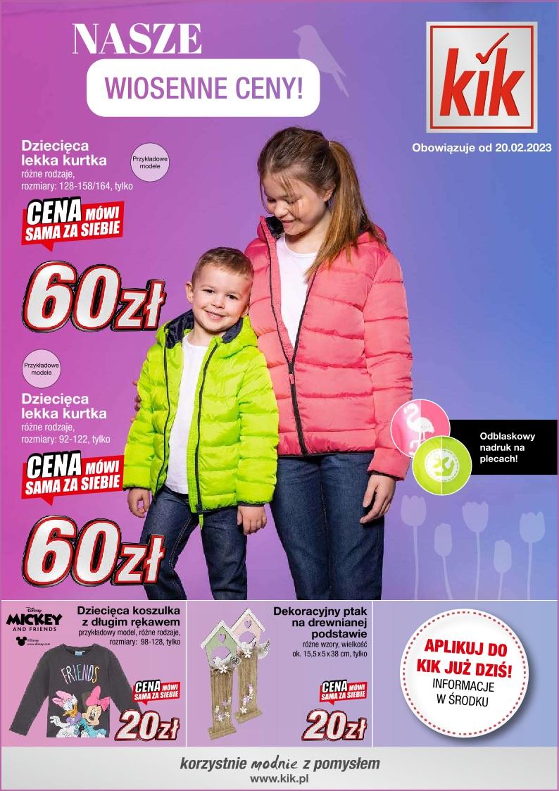 Gazetka promocyjna KiK str. 1