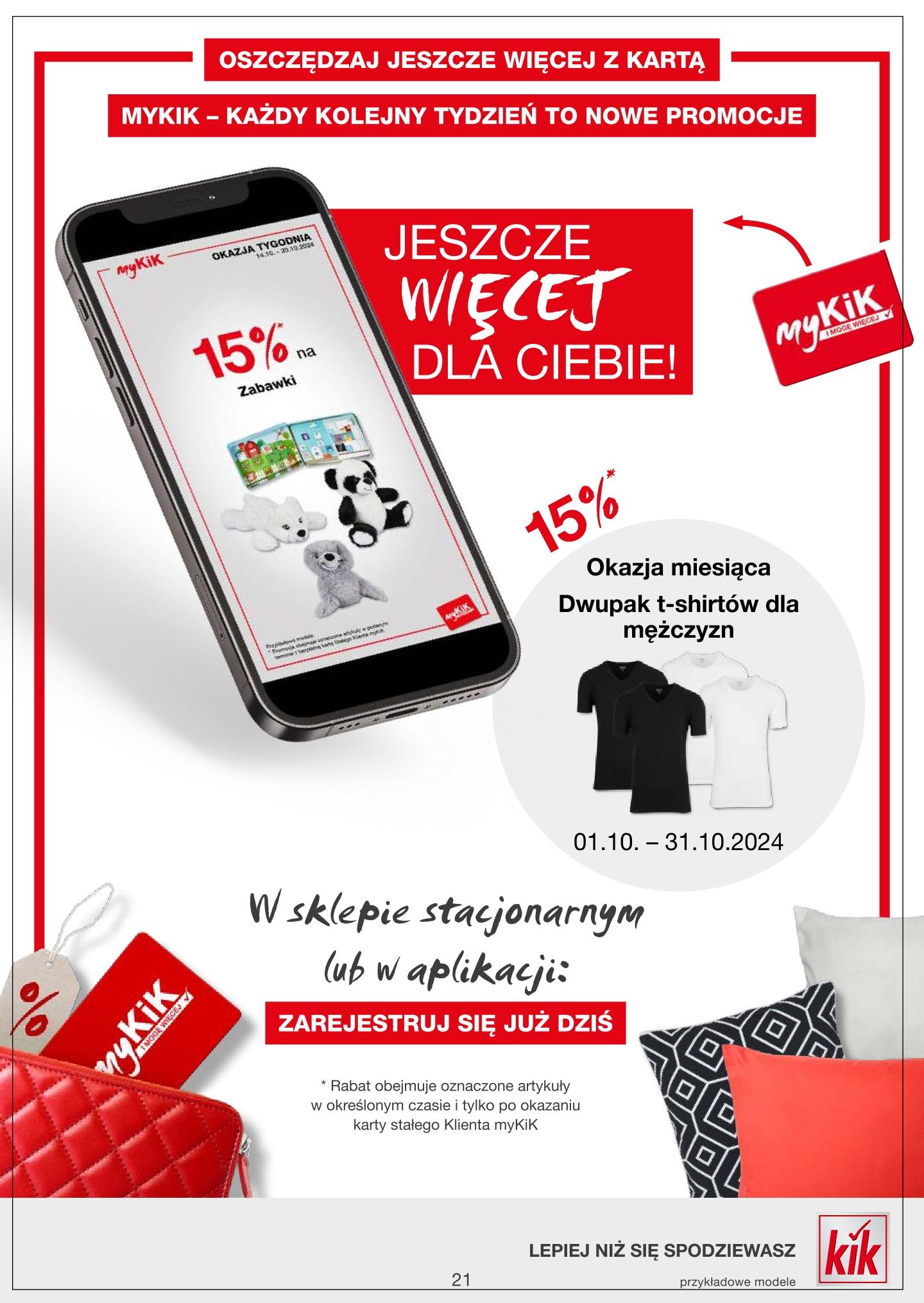 Gazetka promocyjna KiK str. 21