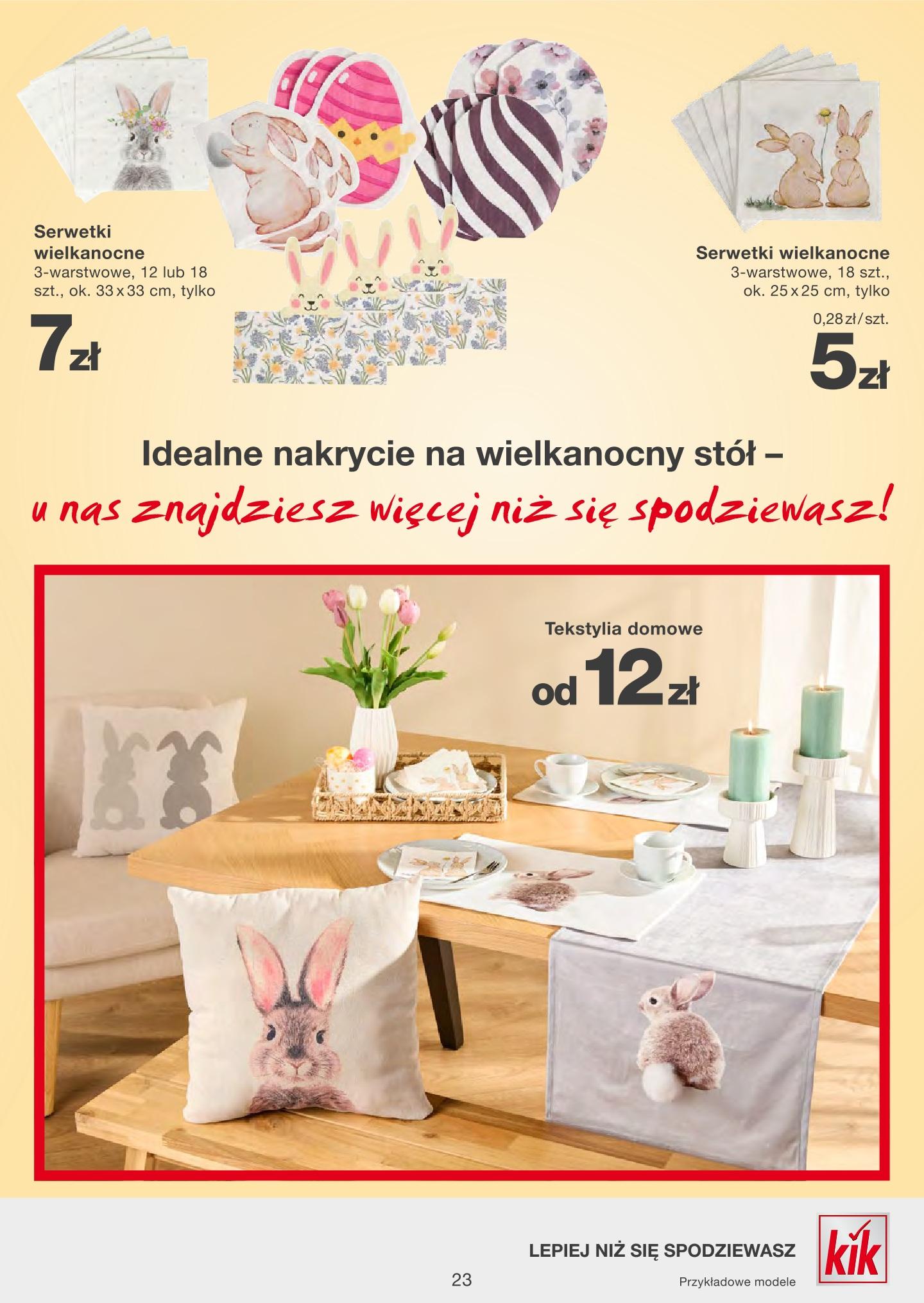 Gazetka promocyjna KiK str. 23