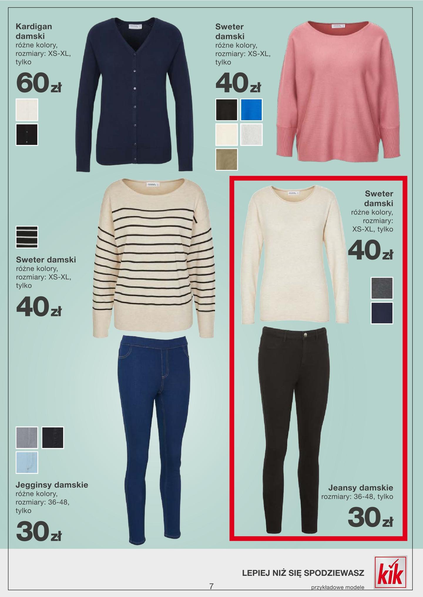 Gazetka promocyjna KiK str. 7