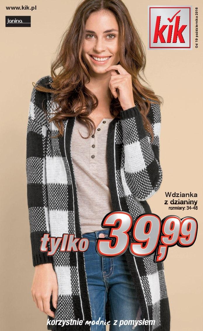 Gazetka promocyjna KiK str. 1