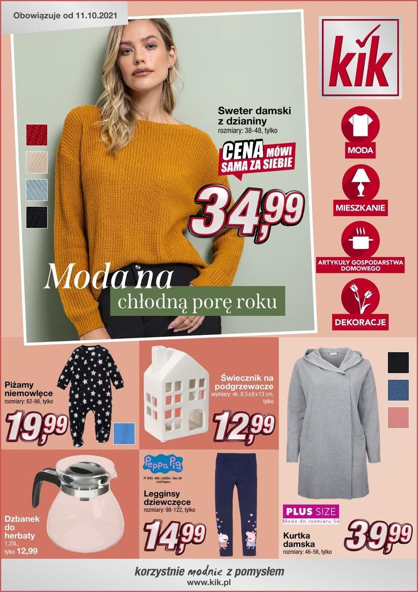 Gazetka promocyjna KiK str. 1