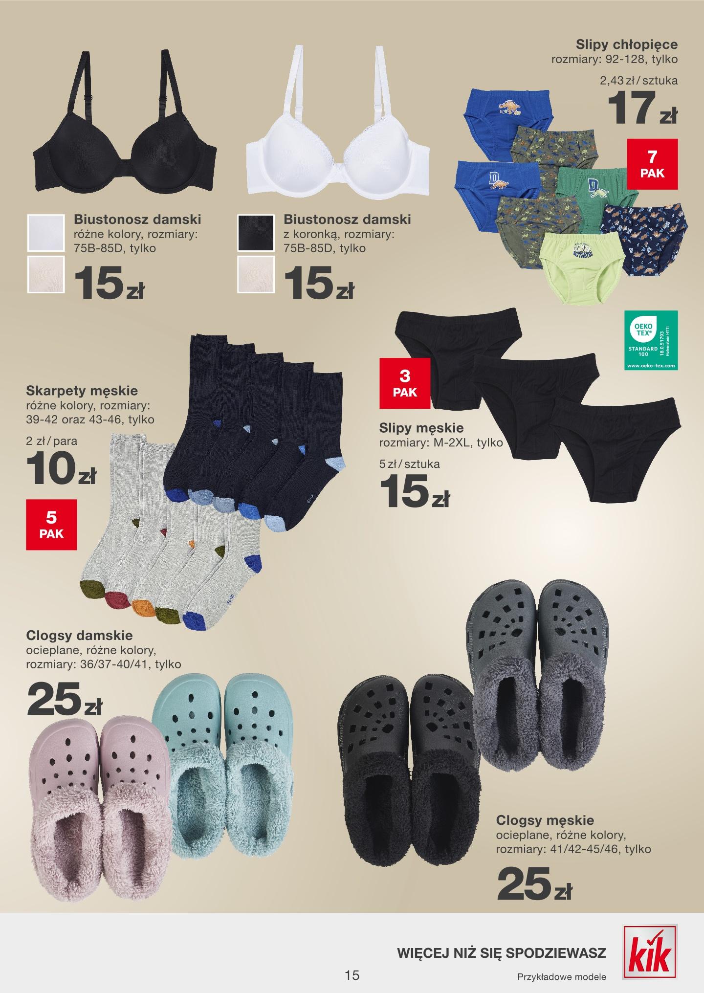 Gazetka promocyjna KiK str. 15