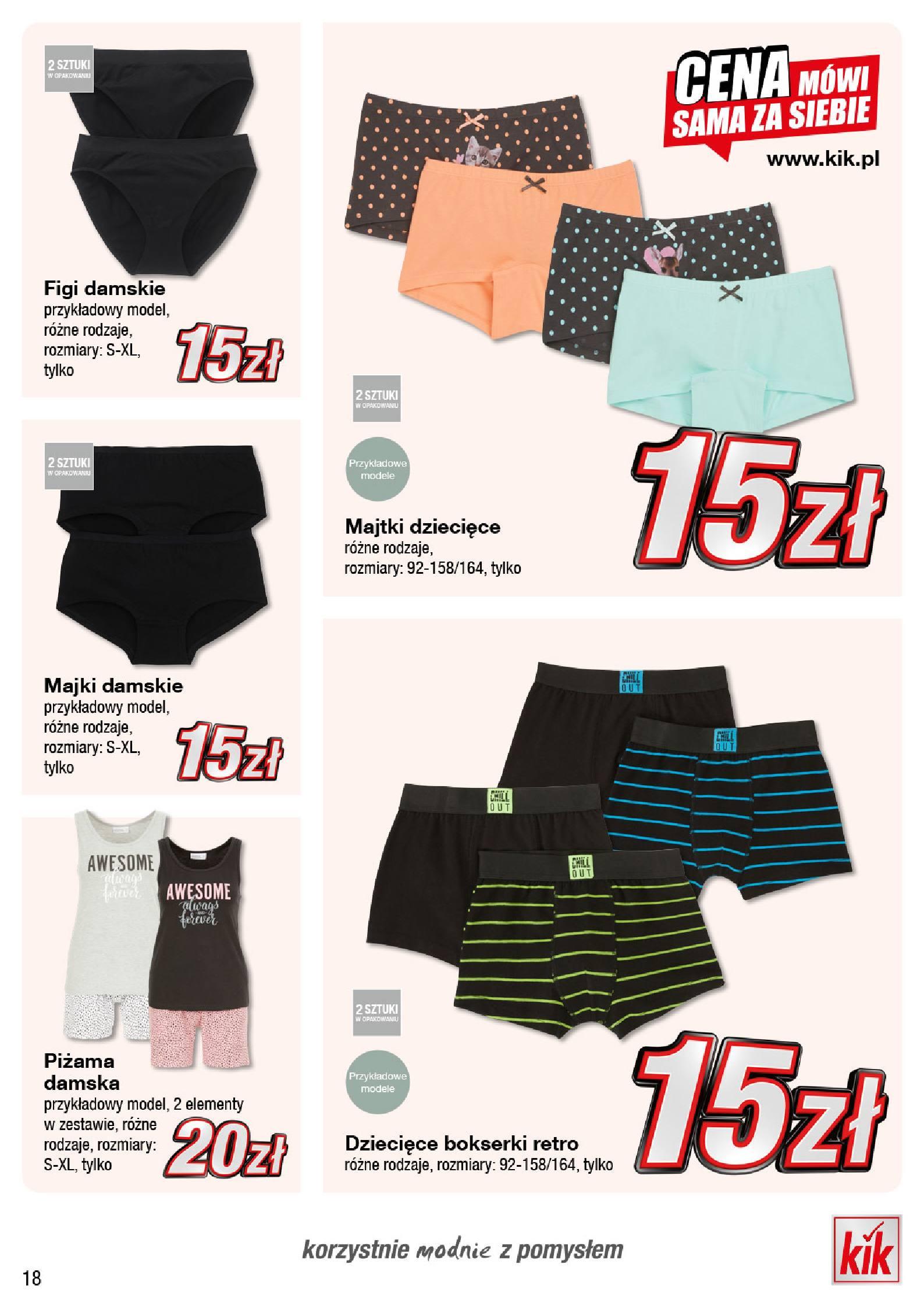 Gazetka promocyjna KiK str. 18