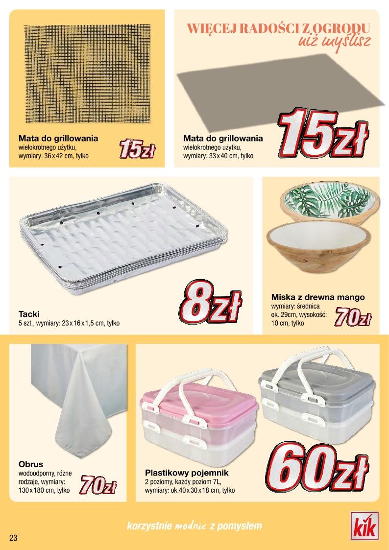 Gazetka promocyjna KiK str. 23