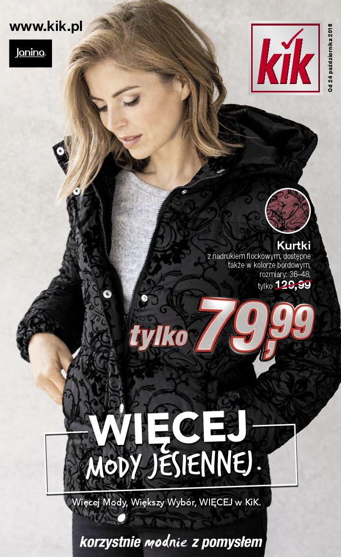Gazetka promocyjna KiK str. 1