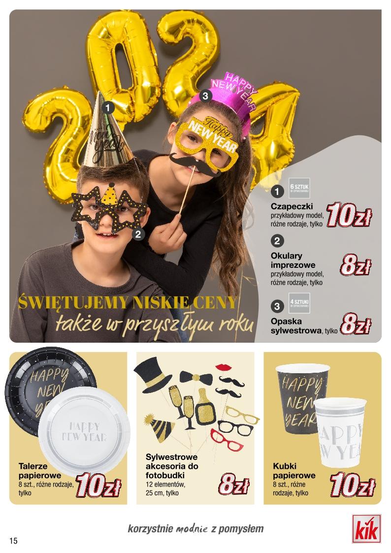 Gazetka promocyjna KiK str. 15
