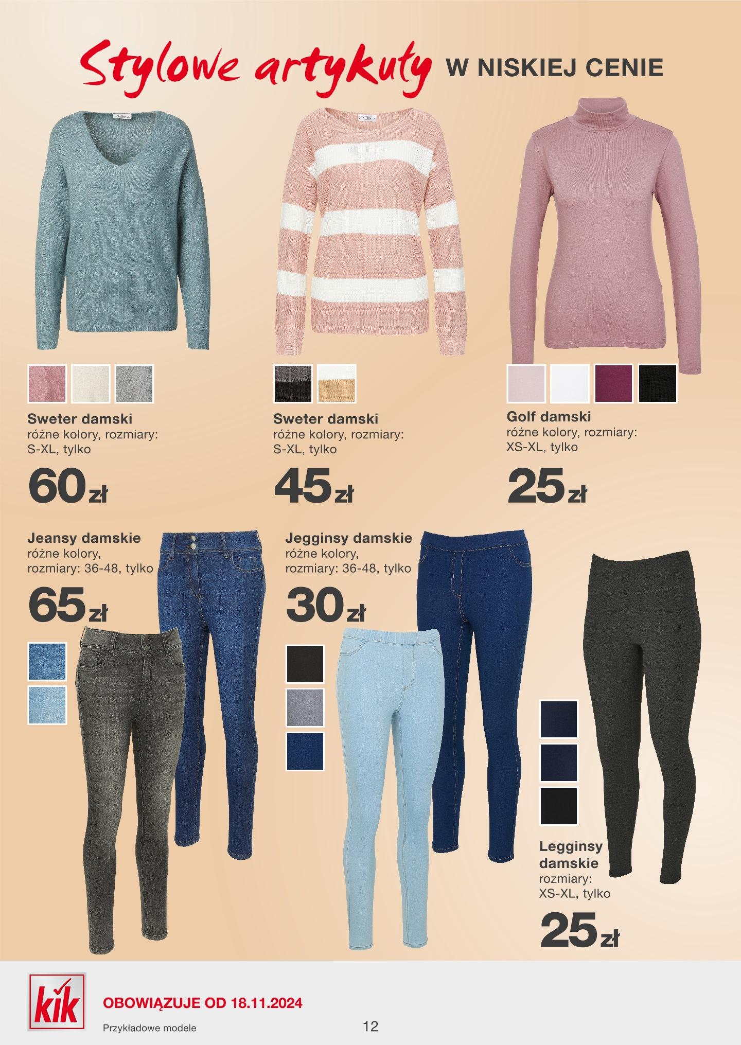 Gazetka promocyjna KiK str. 12