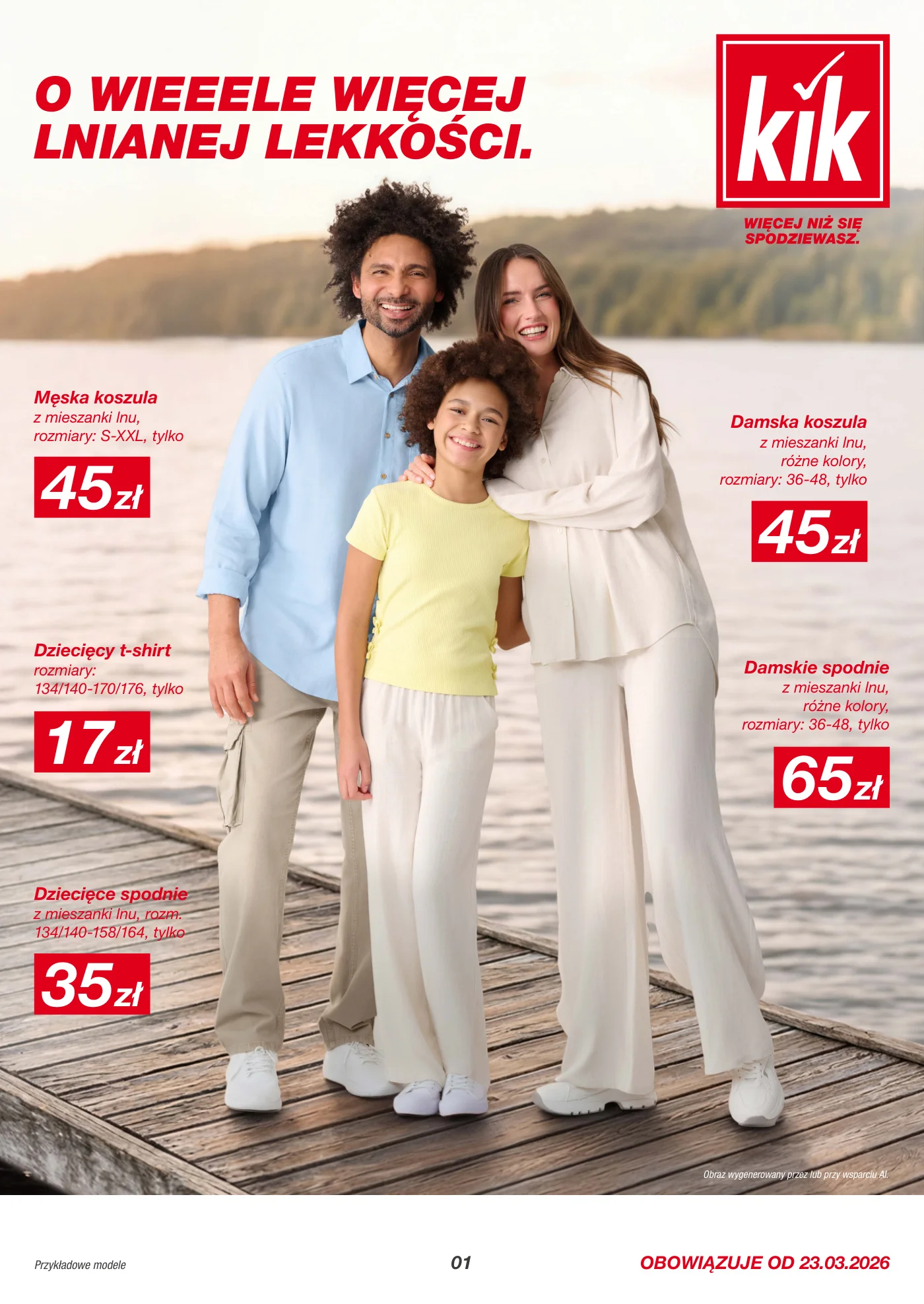 Gazetka promocyjna KiK str. 1