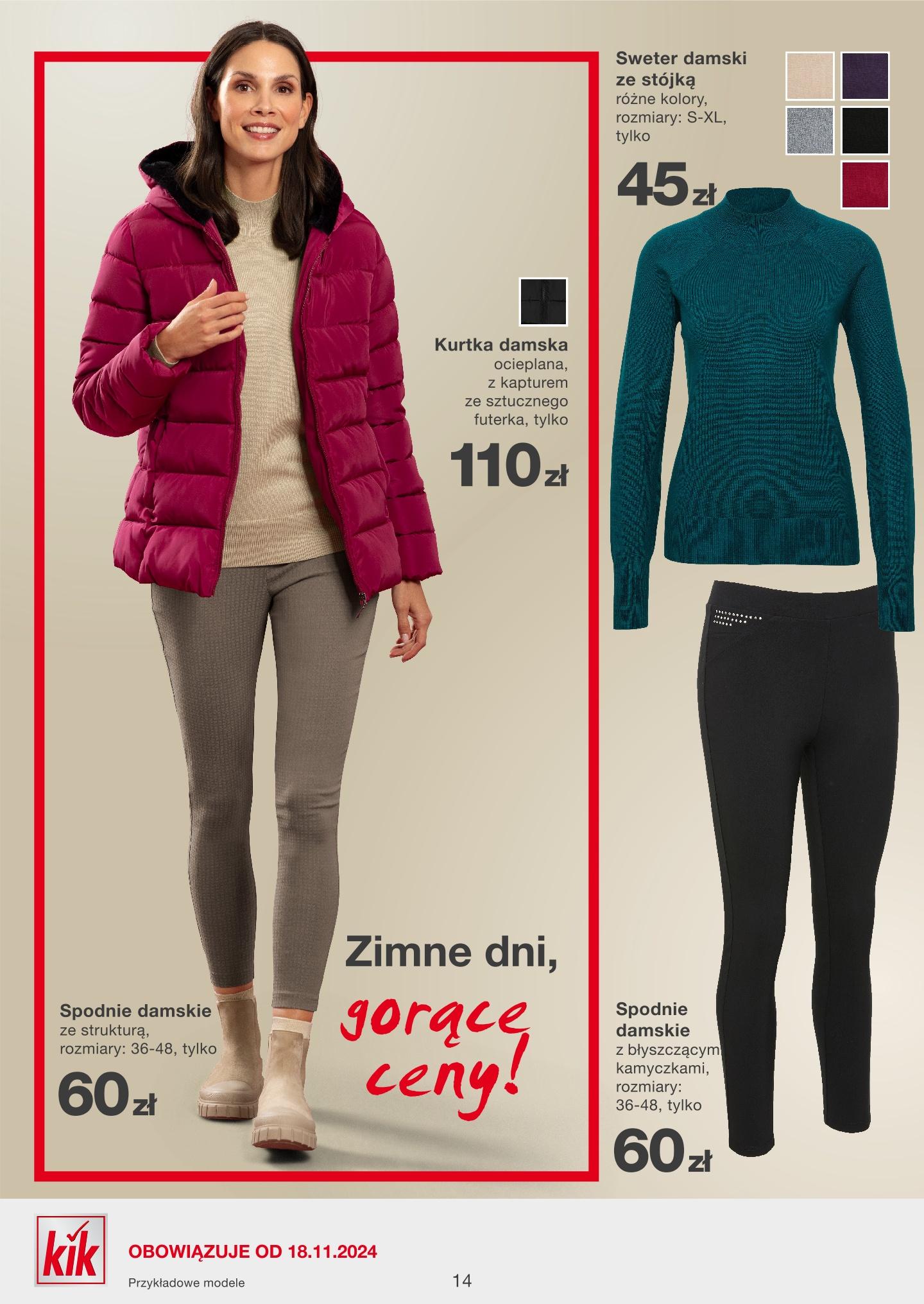 Gazetka promocyjna KiK str. 14