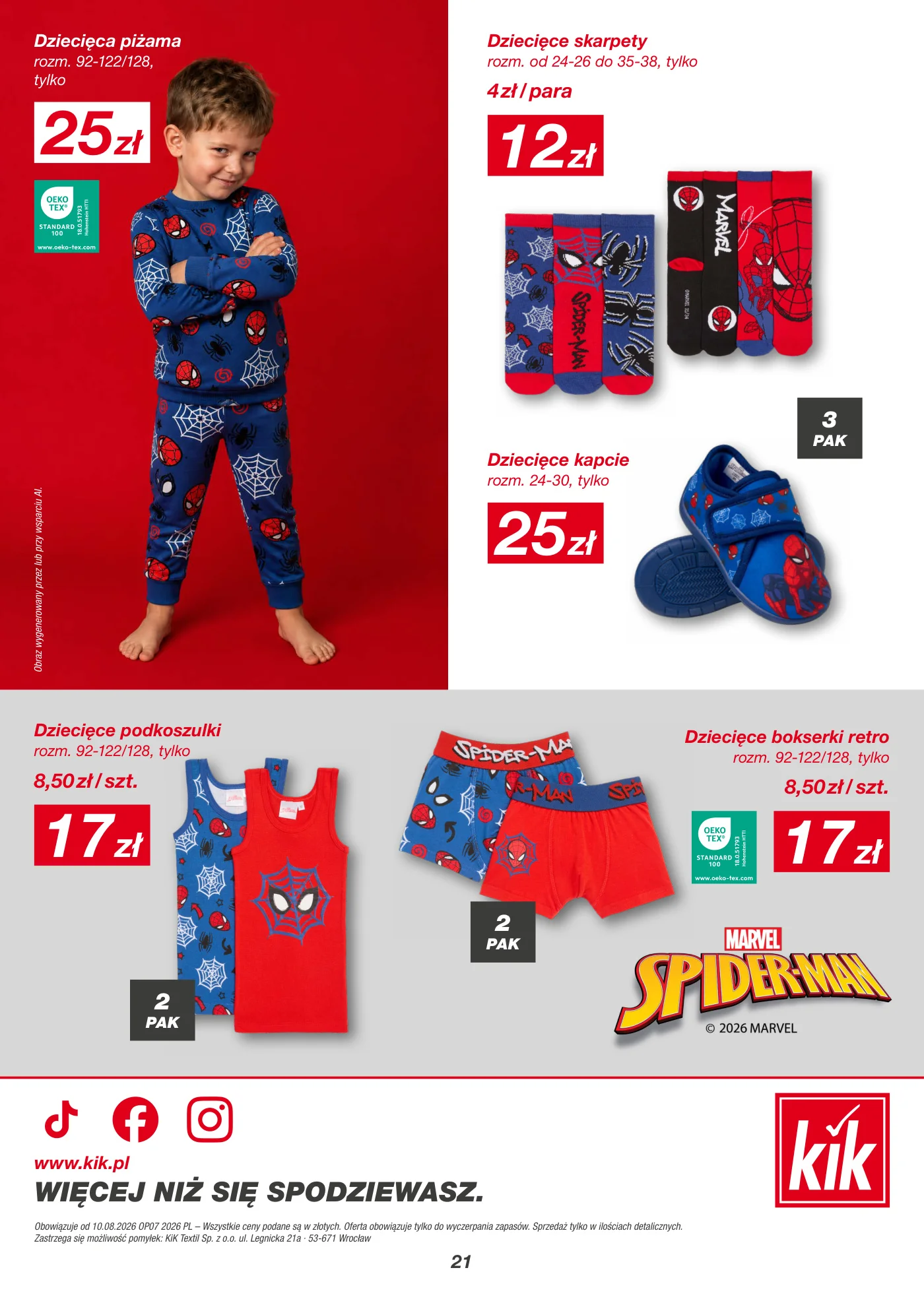 Gazetka promocyjna KiK str. 21