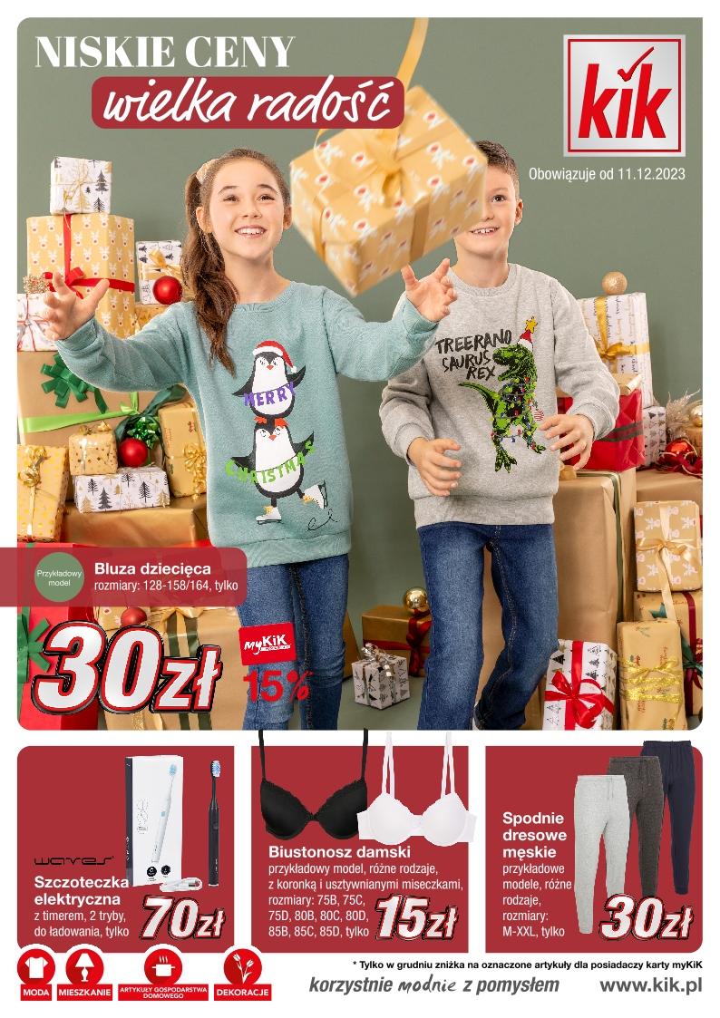 Gazetka promocyjna KiK str. 1