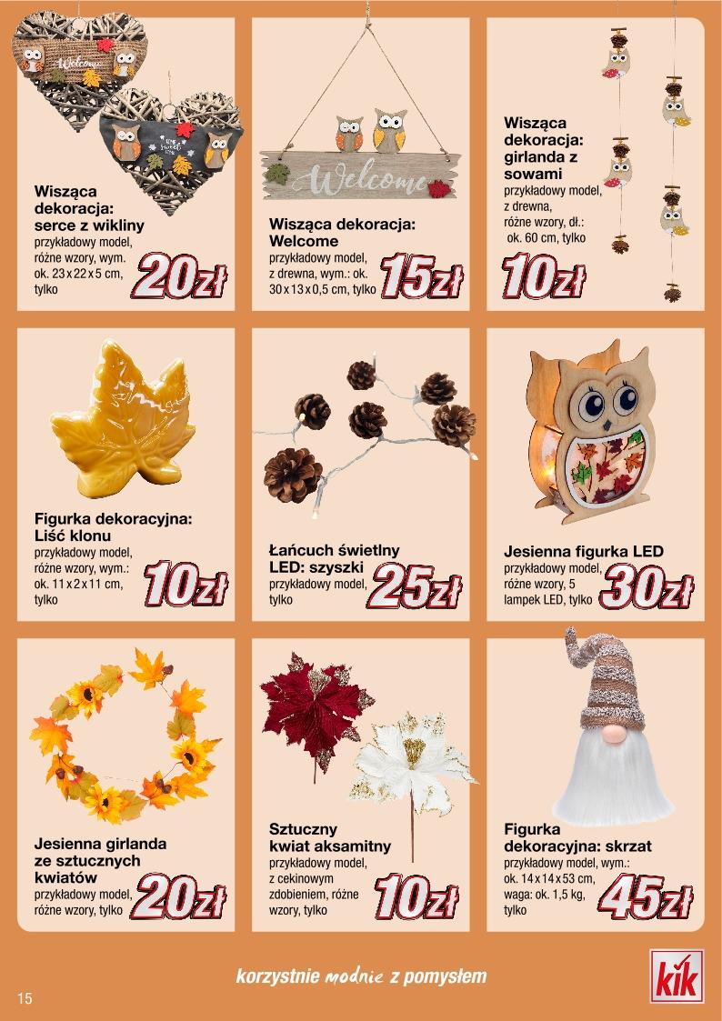 Gazetka promocyjna KiK str. 15