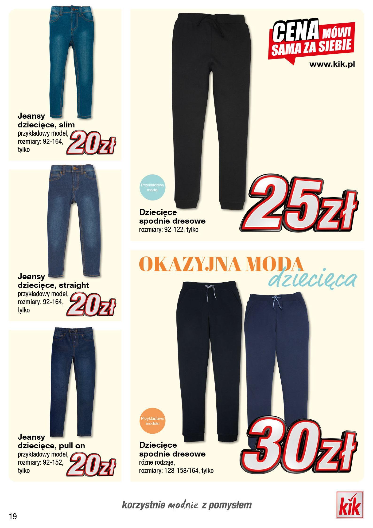 Gazetka promocyjna KiK str. 19