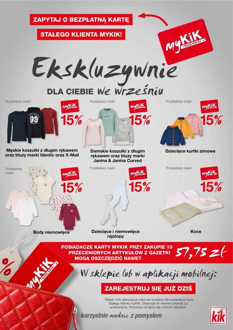 Gazetka promocyjna KiK str. 2