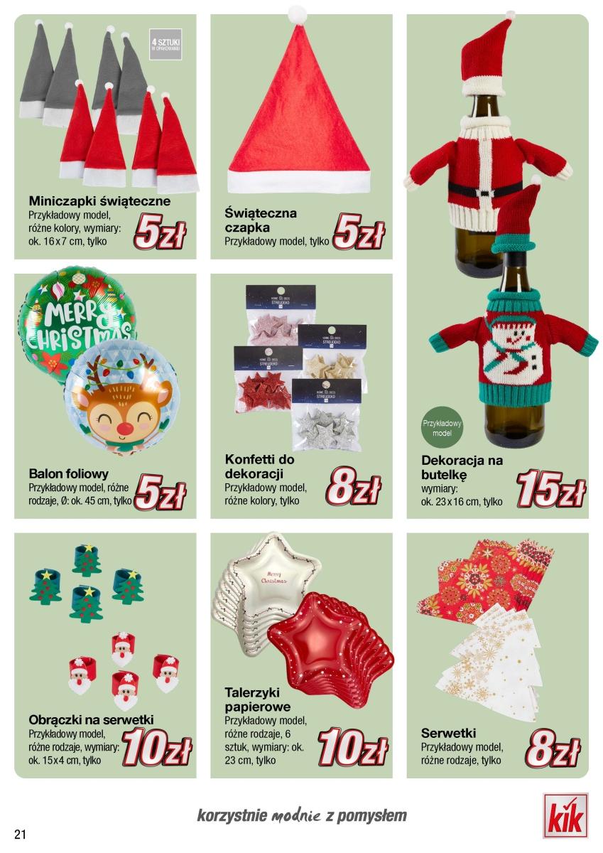 Gazetka promocyjna KiK str. 21
