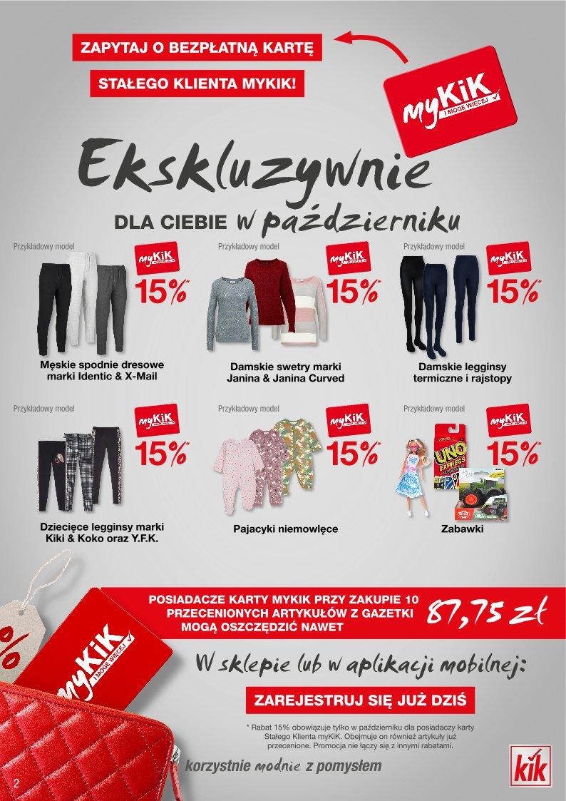 Gazetka promocyjna KiK str. 2