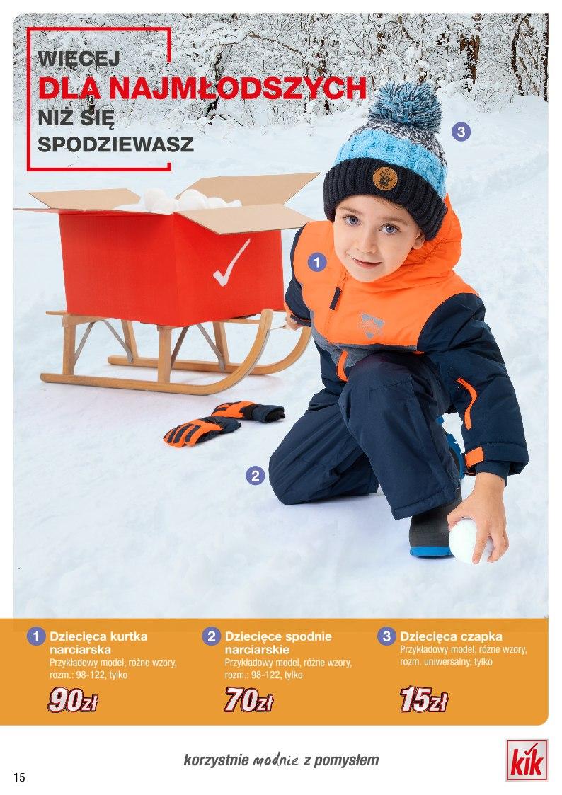 Gazetka promocyjna KiK str. 15