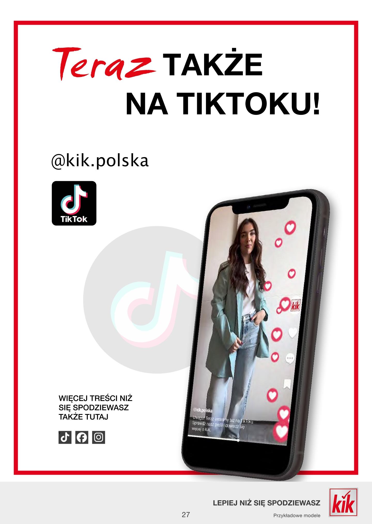 Gazetka promocyjna KiK str. 27