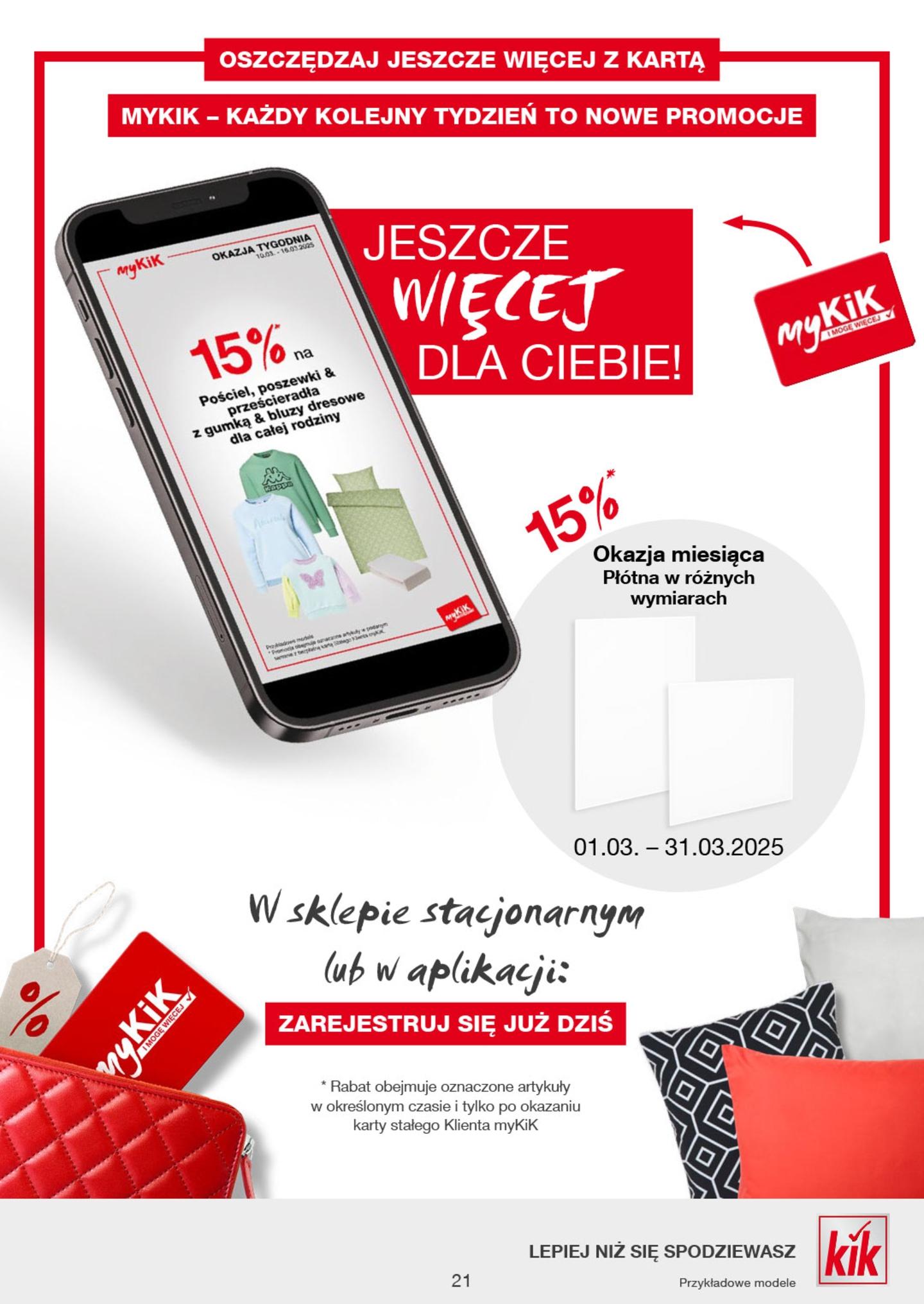Gazetka promocyjna KiK str. 21