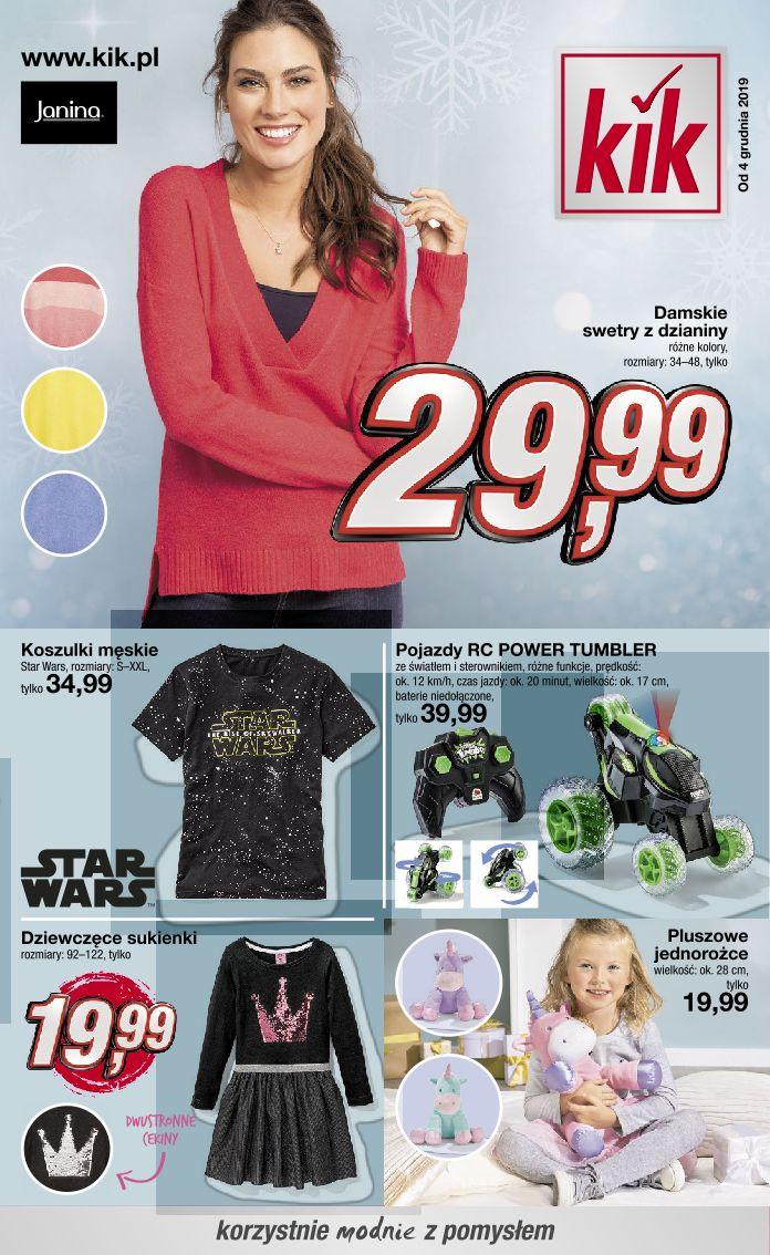 Gazetka promocyjna KiK str. 1