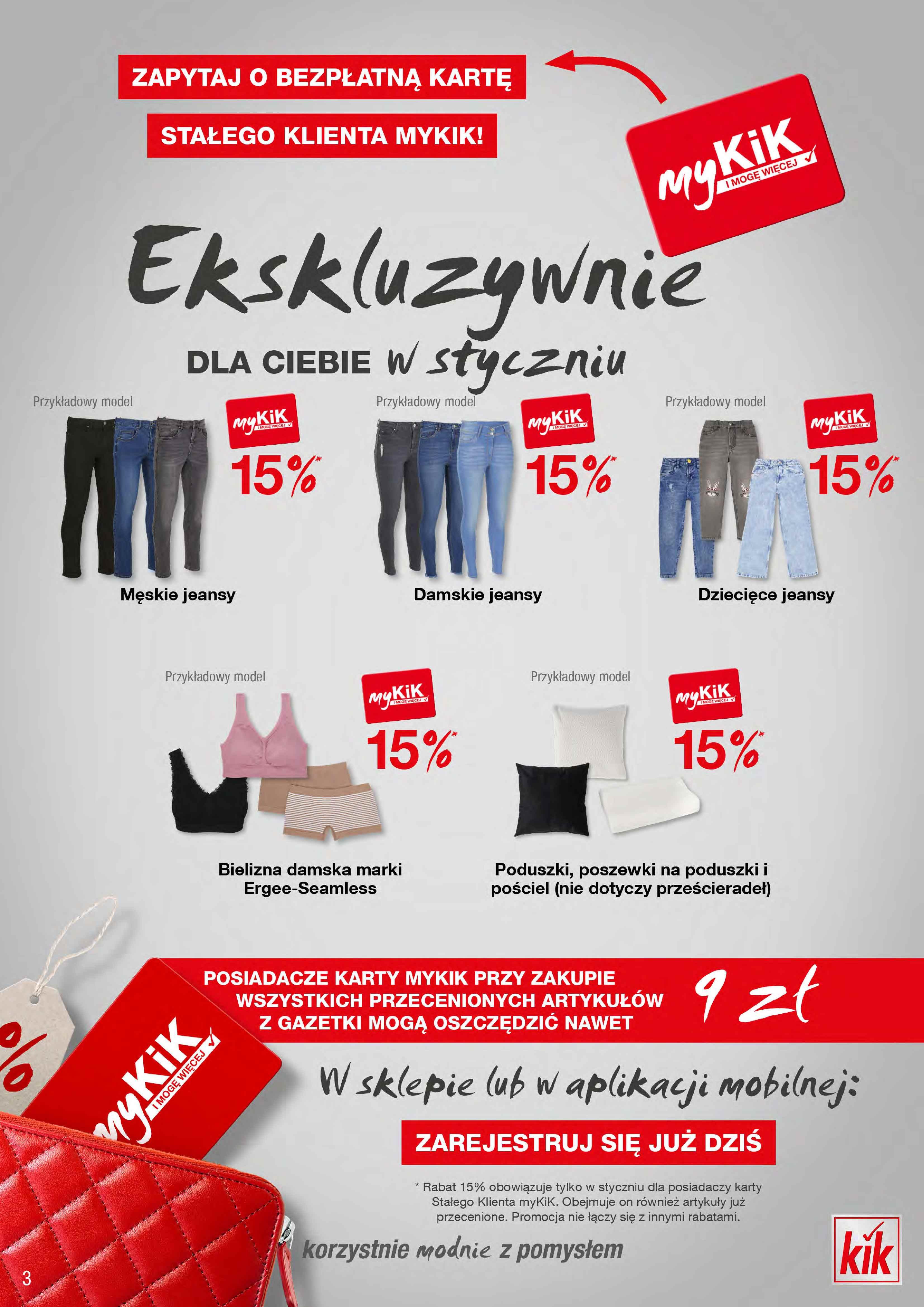 Gazetka promocyjna KiK str. 3